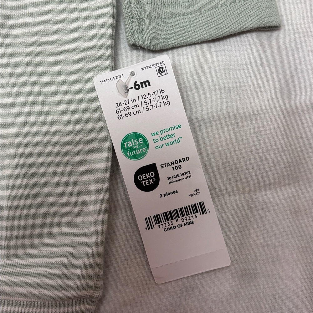 Carter's My First Easter Bodysuit - Sage Green - Picture 4 of 5